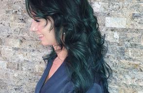 Black tot green tot turquoise 