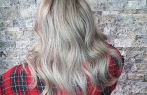 highlights, toner, haircut.